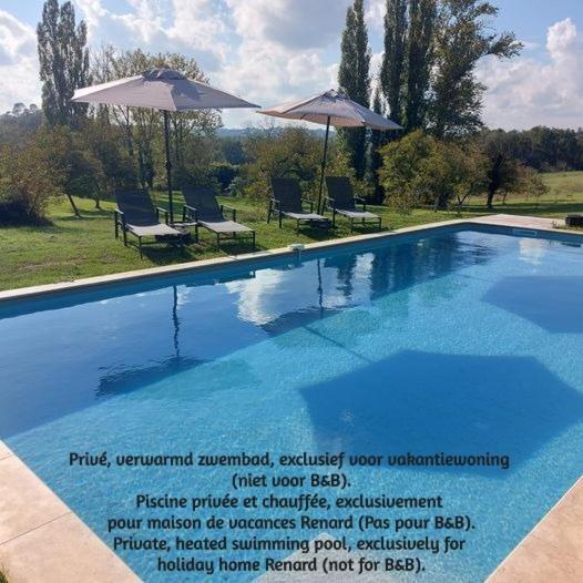 Les Trois L Bed and Breakfast Gindou Exteriör bild